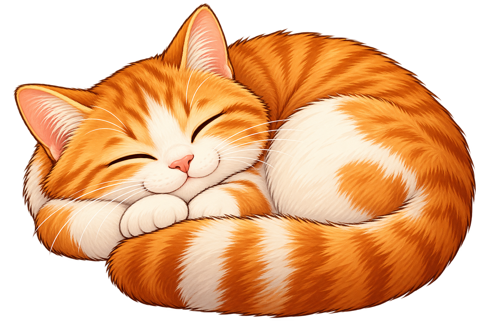 Sleeping cat